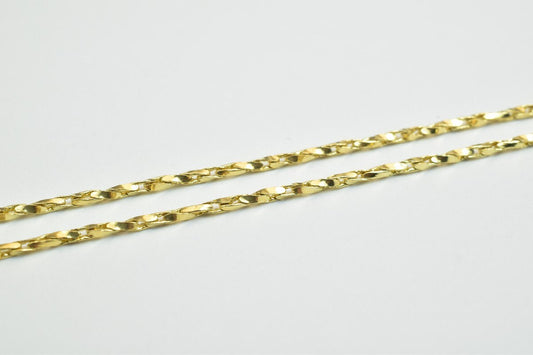 14K GF gold filled tarnish resistant Chain Size 13.25" Long 1mm Width Item #CG35 jewelry making supplies