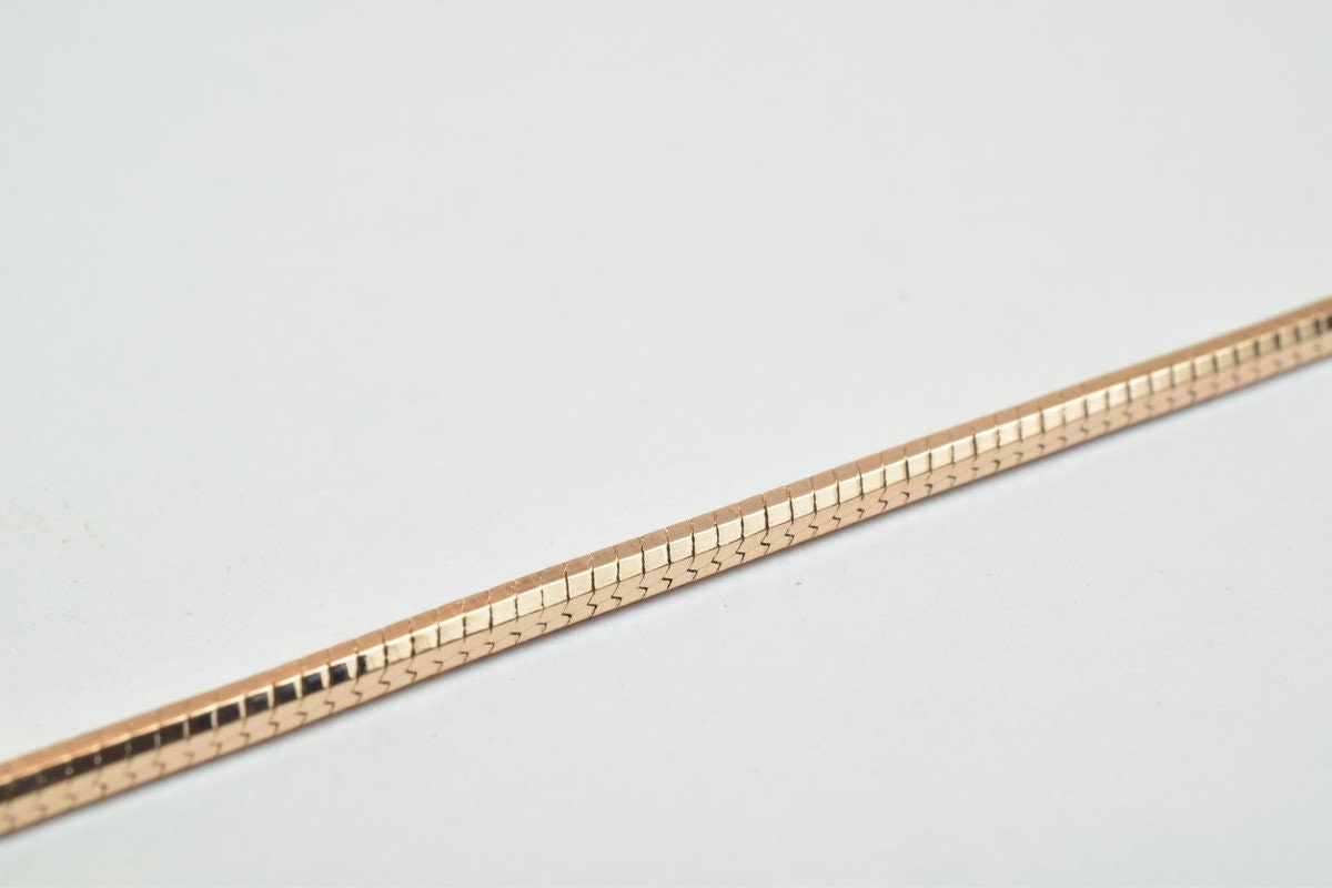 18K Rose gold filled EP tarnish resistant Chain 20" Inches Long 2mmThickness CG232 jewelry making supplies