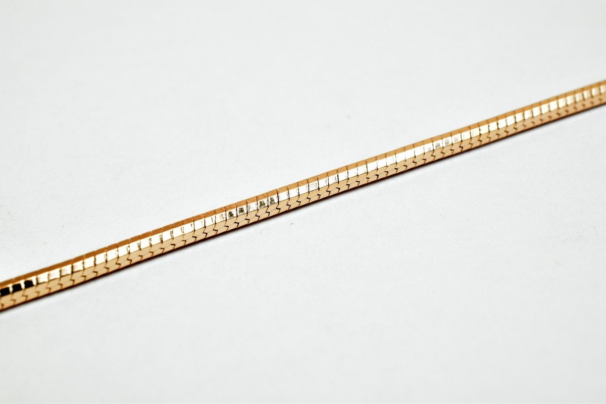 18K Rose gold filled EP tarnish resistant Chain 20" Inches Long 2mmThickness CG232 jewelry making supplies - detail image 8