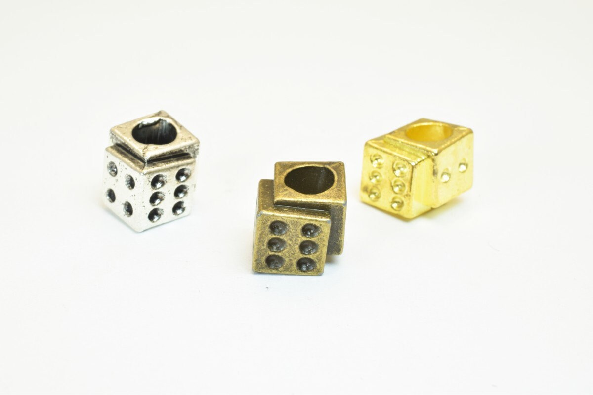 European Beads Big Hole Alarm Clock watch/Amusement parks Game/Bicycle/Playing Dice/Protection Key For Jewelry jewelry mak...