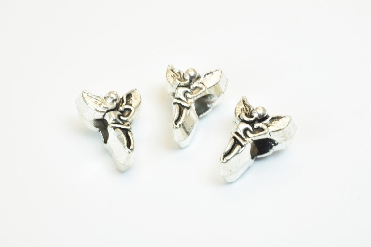 European Beads Big Hole Angels Fairy For European Style Bracelet Or Necklace For Jewelry Making jewelry making supplies -...