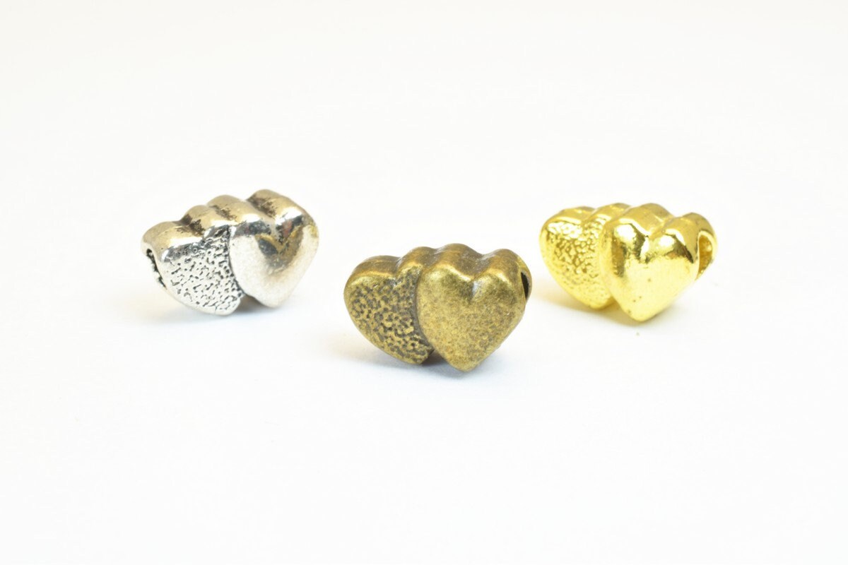 European Beads With Big Hole Heart/ Love Beads For European Style Bracelet Or Necklace For Jewelry Making jewelry making s...