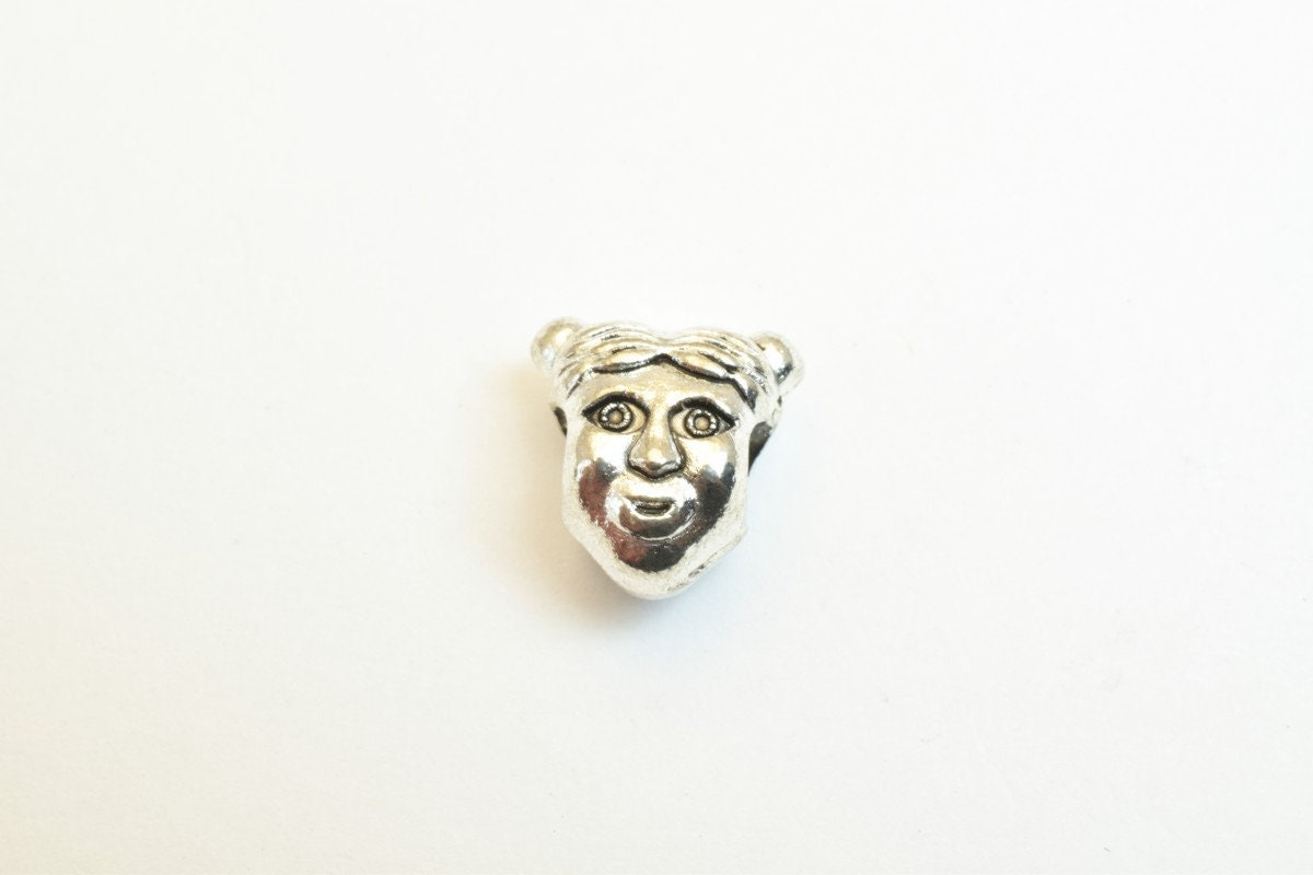 European Beads With Big Hole Human Face/Happy Face/Toy/Tea Kettle/Chicken Beads For European Style Bracelet Or Necklace Fo...