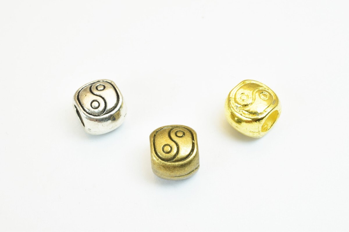 European Beads Big Hole Spacer Beads Connector Beads For European Style Bracelet Or Necklace For Jewelry jewelry making su...
