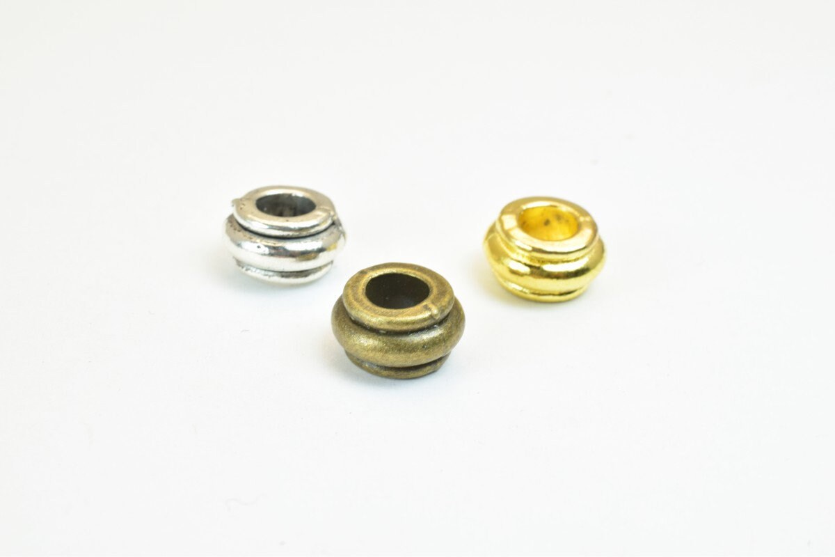 European Beads Big Hole Spacer Beads Connector Beads For European Style Bracelet Or Necklace For Jewelry jewelry making su...