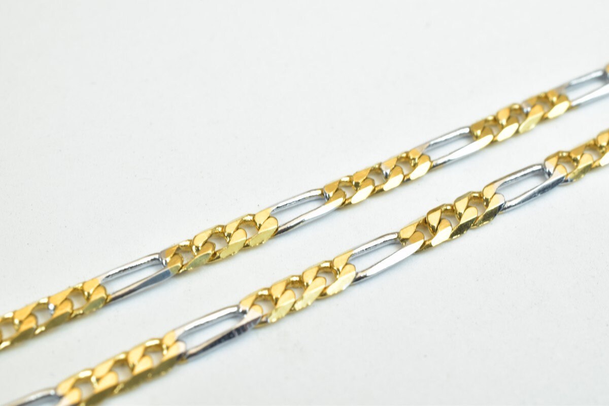Electro Plated Gold and Rhodium Plated Chain For Jewelry Making EP2, EP4 jewelry making supplies