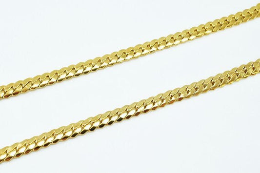 18K as Gold Filled* Chain 17.5" Inch CG291 jewelry making supplies