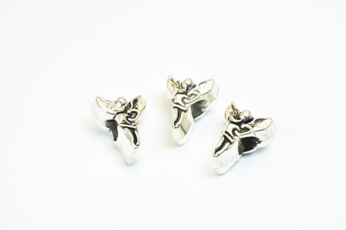 European Beads Big Hole Angels Fairy For European Style Bracelet Or Necklace For Jewelry Making jewelry making supplies -...