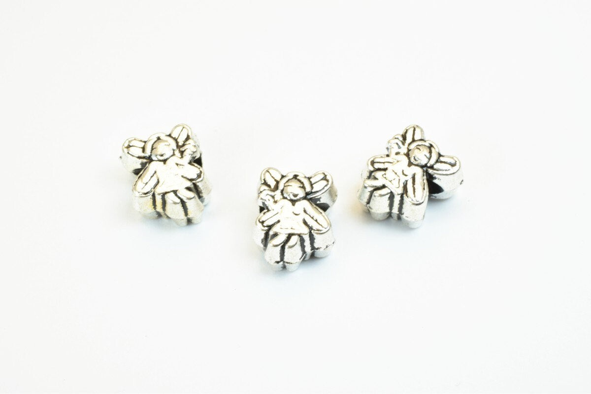 European Beads Big Hole Angels Fairy For European Style Bracelet Or Necklace For Jewelry Making jewelry making supplies -...