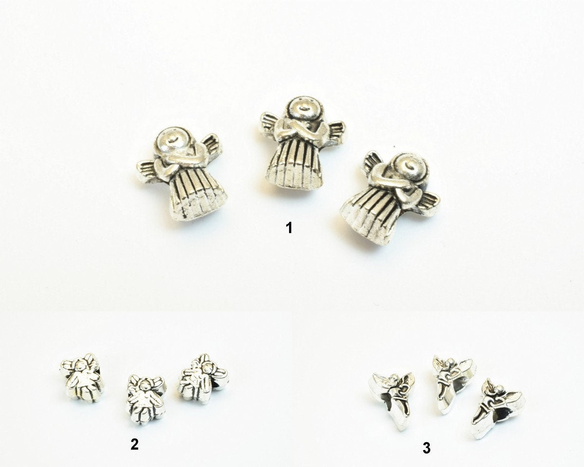 European Beads Big Hole Angels Fairy For European Style Bracelet Or Necklace For Jewelry Making jewelry making supplies