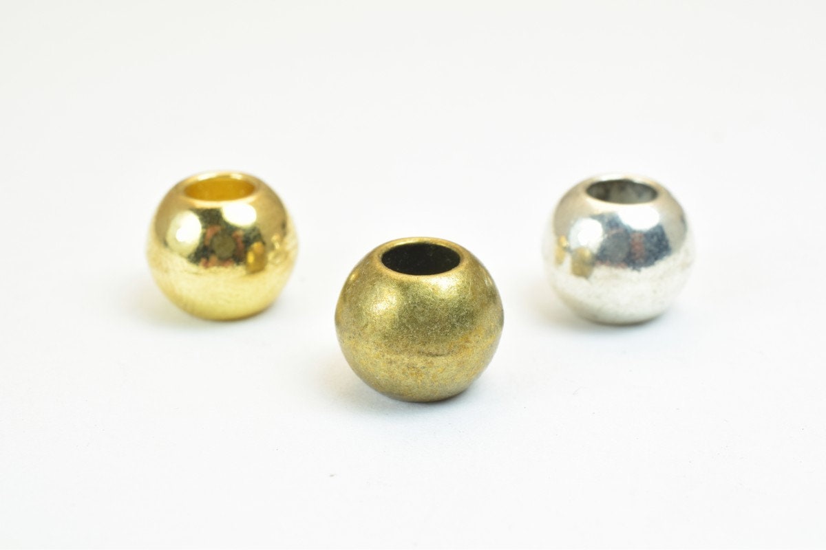 European Beads Big Hole Spacer Beads Connector Beads For European Style Bracelet Or Necklace For Jewelry jewelry making su...