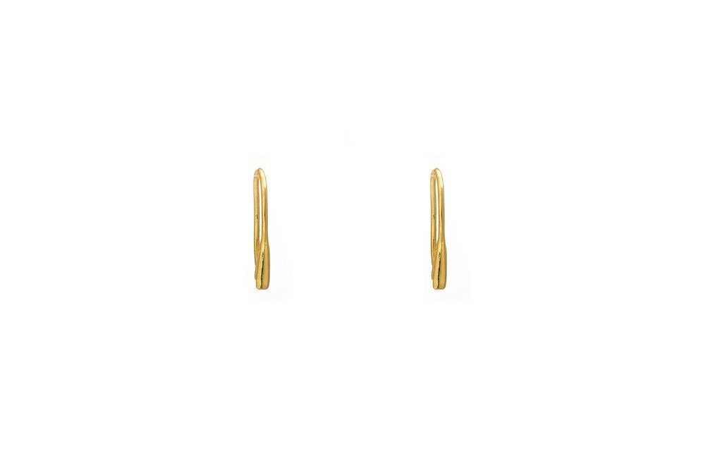 Earring Hook 18K as Gold Filled* Earring Findings With Bail Attached Size 21mm Long 2.5mm Width Thickness 1mm For Jewelry...