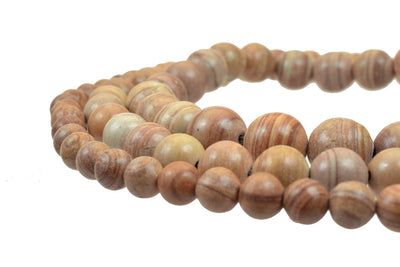 Dusty Brown Tiger Skin Beads Wooden Jasper Gemstone Round Beads 6mm/8mm/10mm Natural Stones Beads natural healing stone ch...