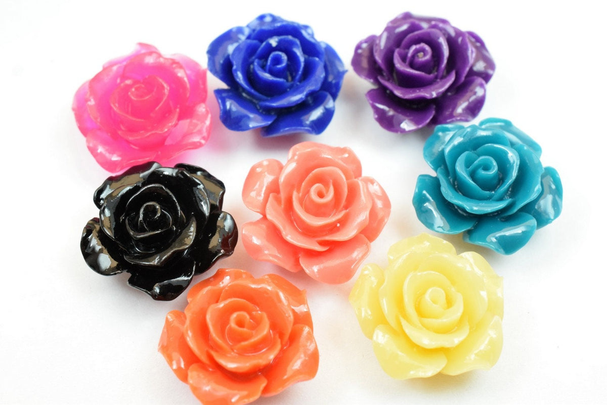 15mm Flower Cabochon Curved Back Flowers With Hole Daisy Decoration Decoden Baby Shower Birthday Wedding Party Invitation...