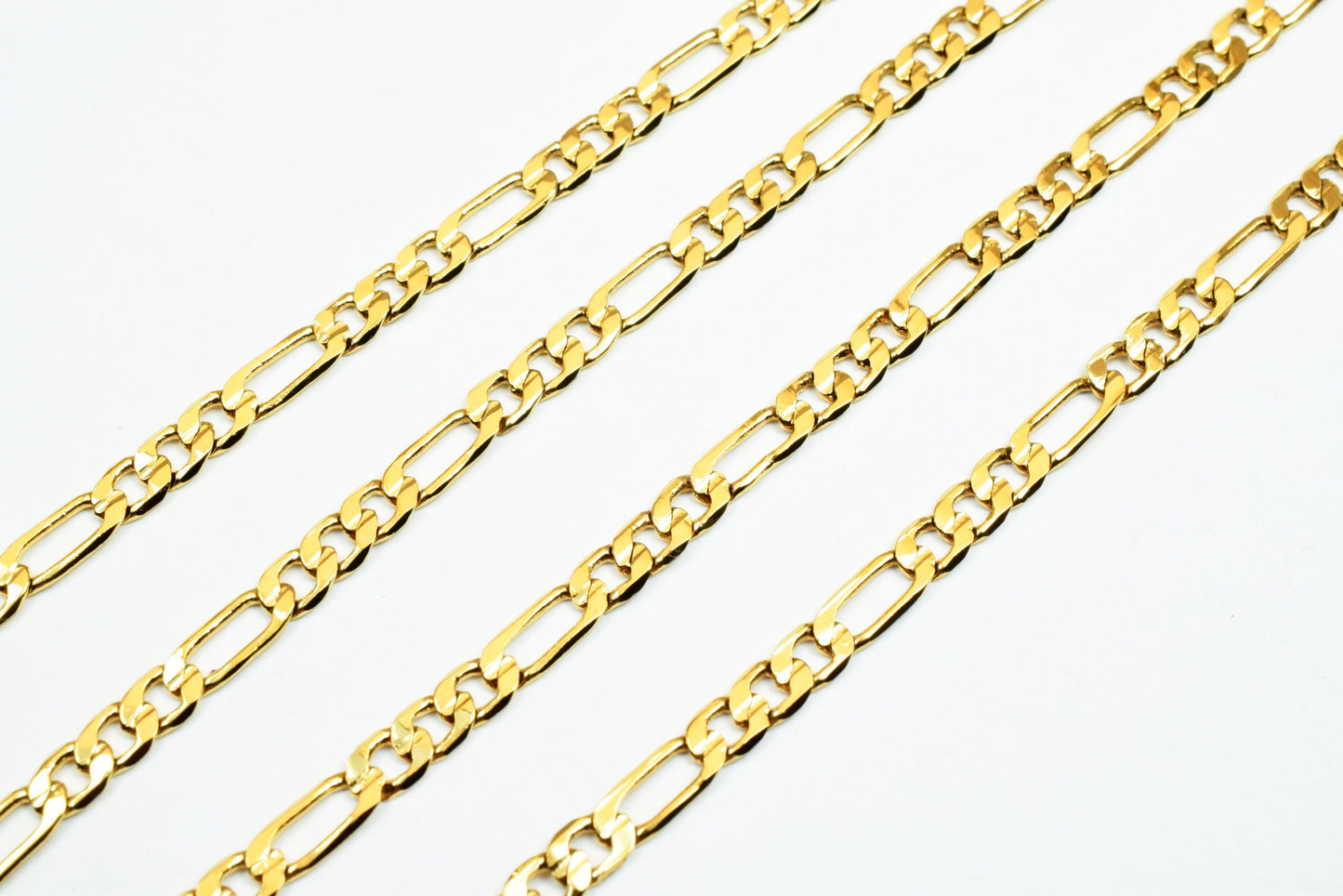 3.5mm as Gold Filled* Chain 18K GFC041 Sold by Foot jewelry making supplies
