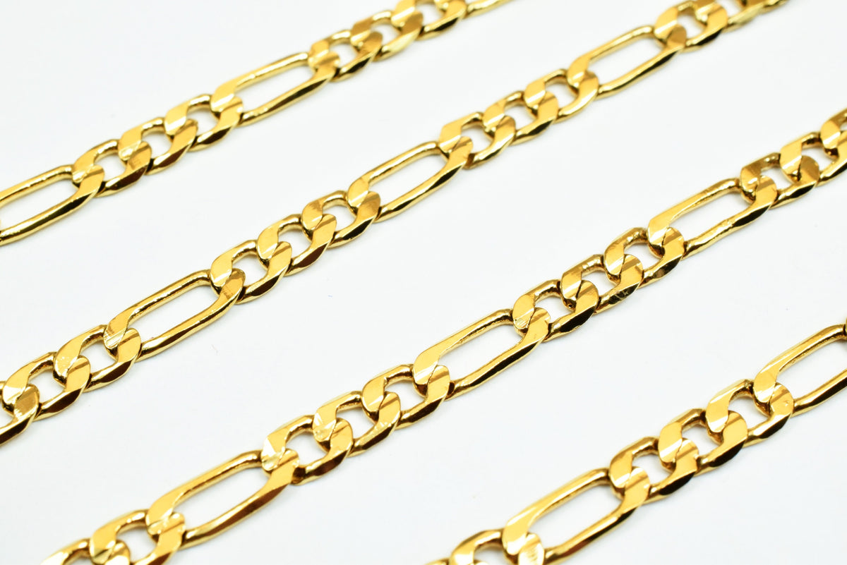 3.5mm as Gold Filled* Chain 18K GFC041 Sold by Foot jewelry making supplies - detail image 3