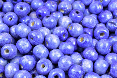 Purple Blue Wood Round Beads (Bluish Purple) Sizes 10mm Hole Size 2 3mm, 1300 PCs, Finding Parts For Jewelry Making jewelr...