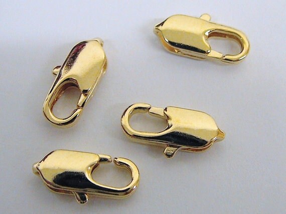 5x10mm lobster clasp gold filled* tarnish resistant 18k  gold filled* tarnish resistant , gf0102H jewelry making supplies...