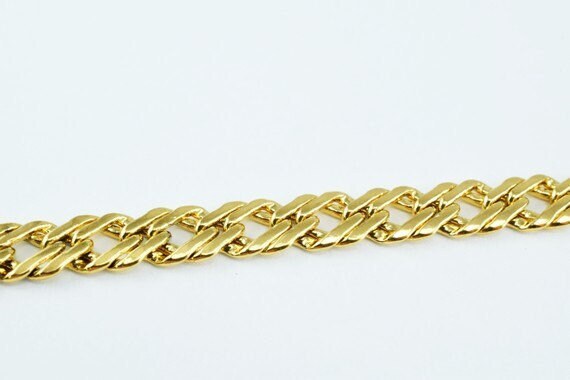 Parallel Gold Plated* chain 18k size 5mm and 6mm for jewelry making gfc48,gfc107 sold by foot jewelry making supplies - de...