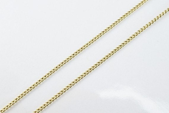Antique as gold filled* chain 18.50" inch, 18k as gold filled* chain finding, for jewelry making item# 789222022778 jewelr...