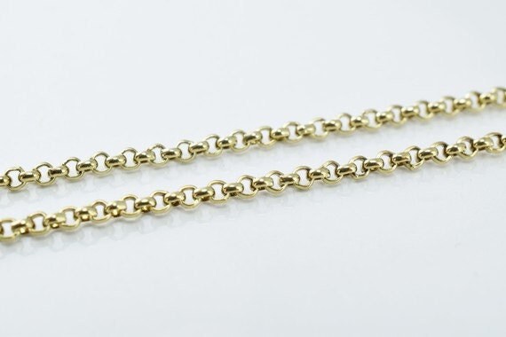 Antique gold filled chain 21.50" inch gold filled for gold filled jewelry making item#789222022761 jewelry making supplies...