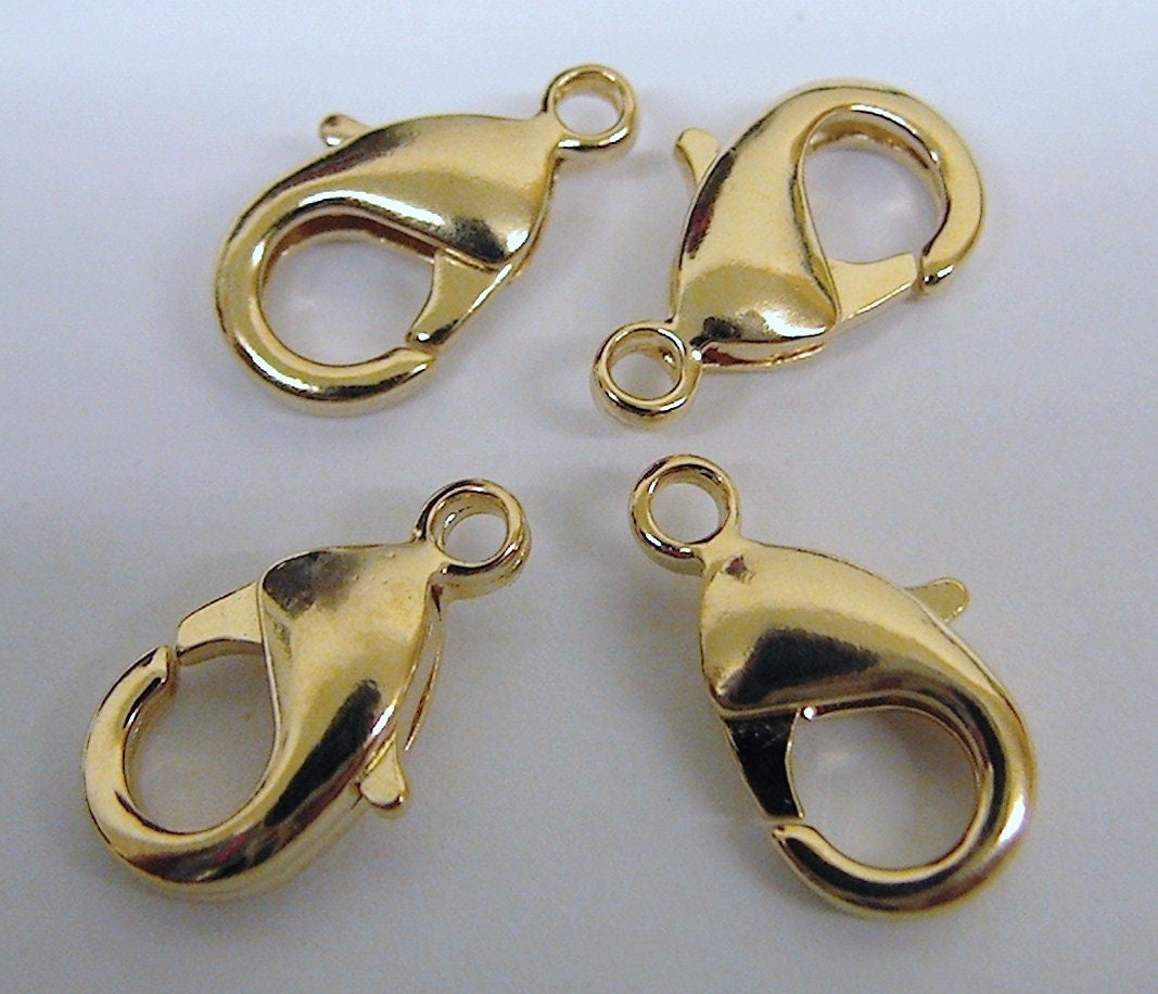 18k gf as as gold filled* tarnish resistant clasp size 7x12mm lobster clasp as as gold filled* tarnish resistant, gf0205 j...