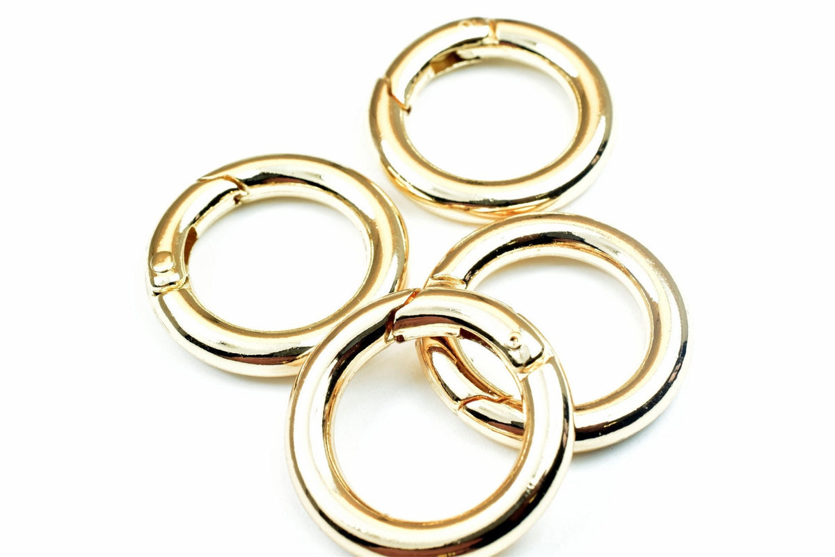 Gold Swivel Spring clasp