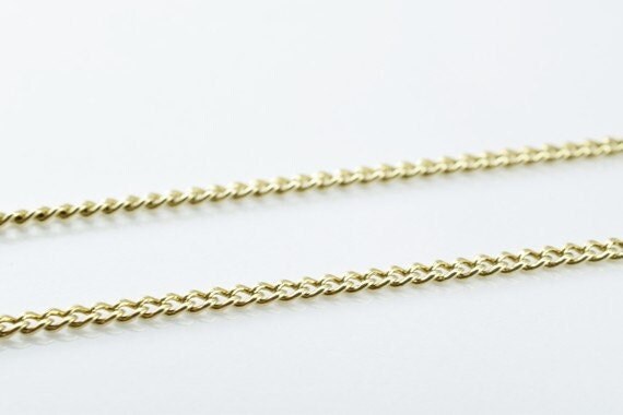 Antique as gold filled* chain 18.50" inch, 18k as gold filled* chain finding, for jewelry making item# 789222022778 jewelr...
