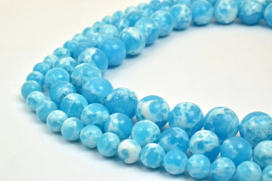 blue shoushan gemstone round beads 6 mm 8 mm 10 mm natural shoushan jasper stones beads healing stones jewelry making 3358...