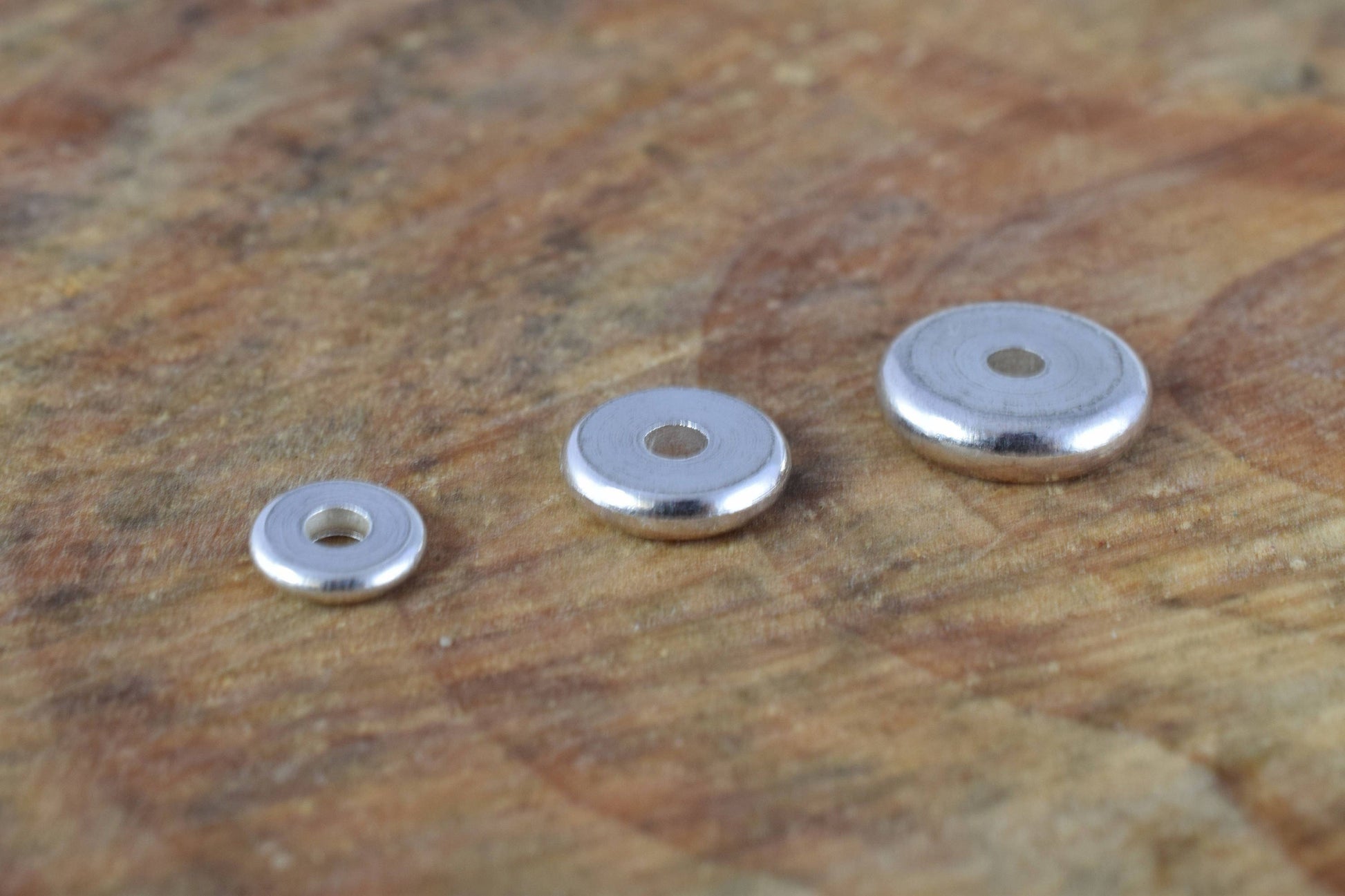 Gold /silver roundel plain spacer size 6mm/8mm/10mm, spacer beads for jewelry making,craft supplies, tools,beads,cabochons...