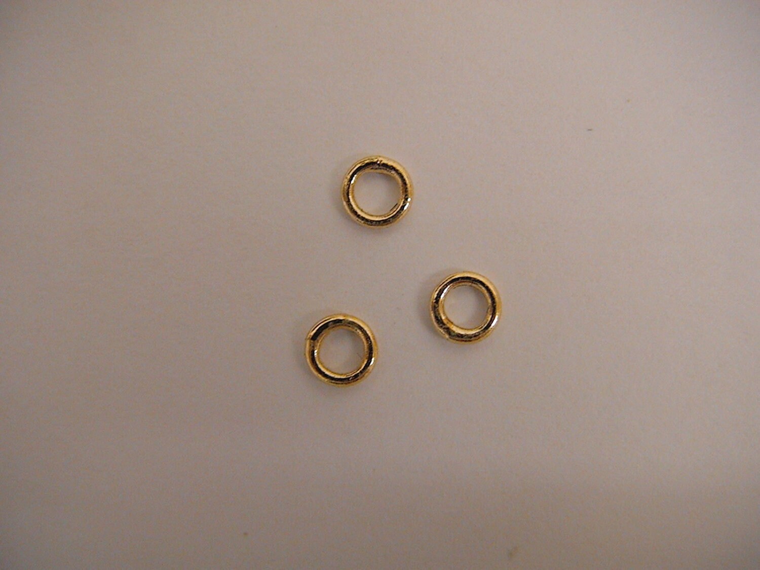 5mm open jump ring as as gold filled* tarnish resistant 21 gauge  thickness 0.71mm gf7004 jewelry making supplies - detail...