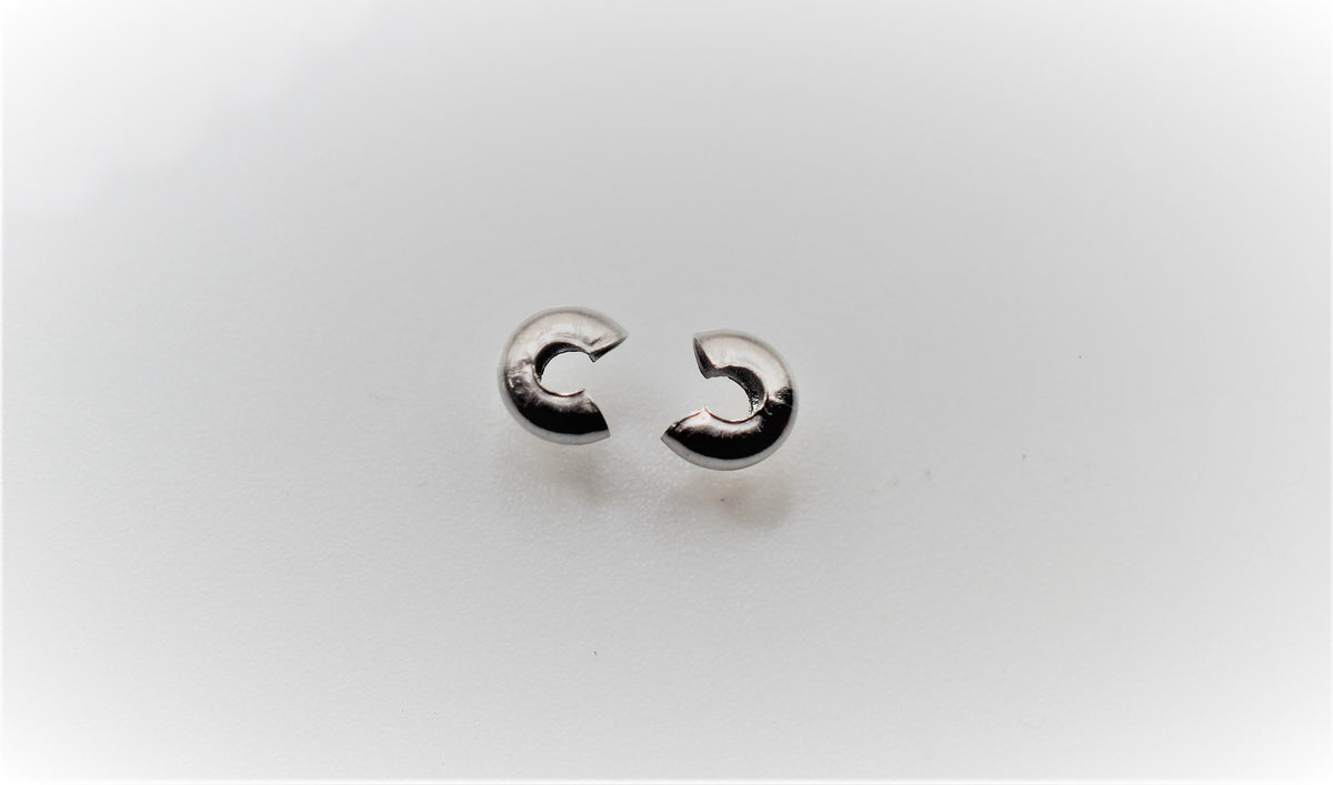 hypoallergenic Stainless Steel 40mm Head Pin ( 22 gauge) and 6/8/10mm Jump Ring and Crimp Cover 4mm/5mm Findings For Jewel...