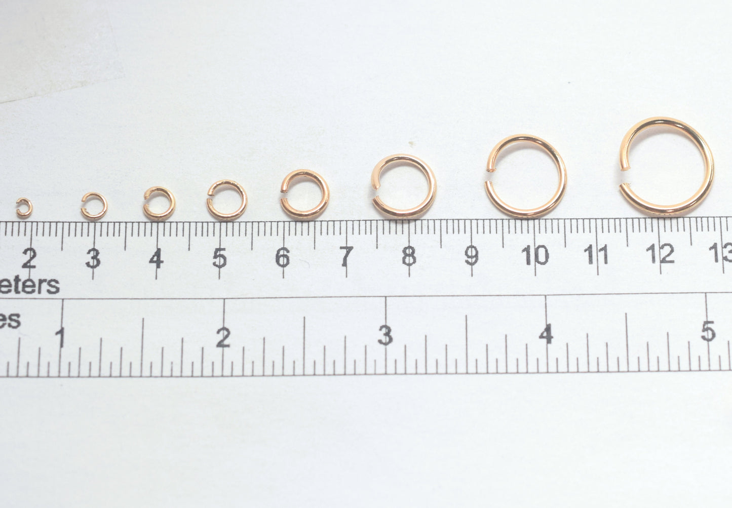 Gold Jump Rings Jewelry Findings: Luxury Gold Look, Tarnish Resistant (Open & Closed Styles, 2mm-12mm, Durable Materials)