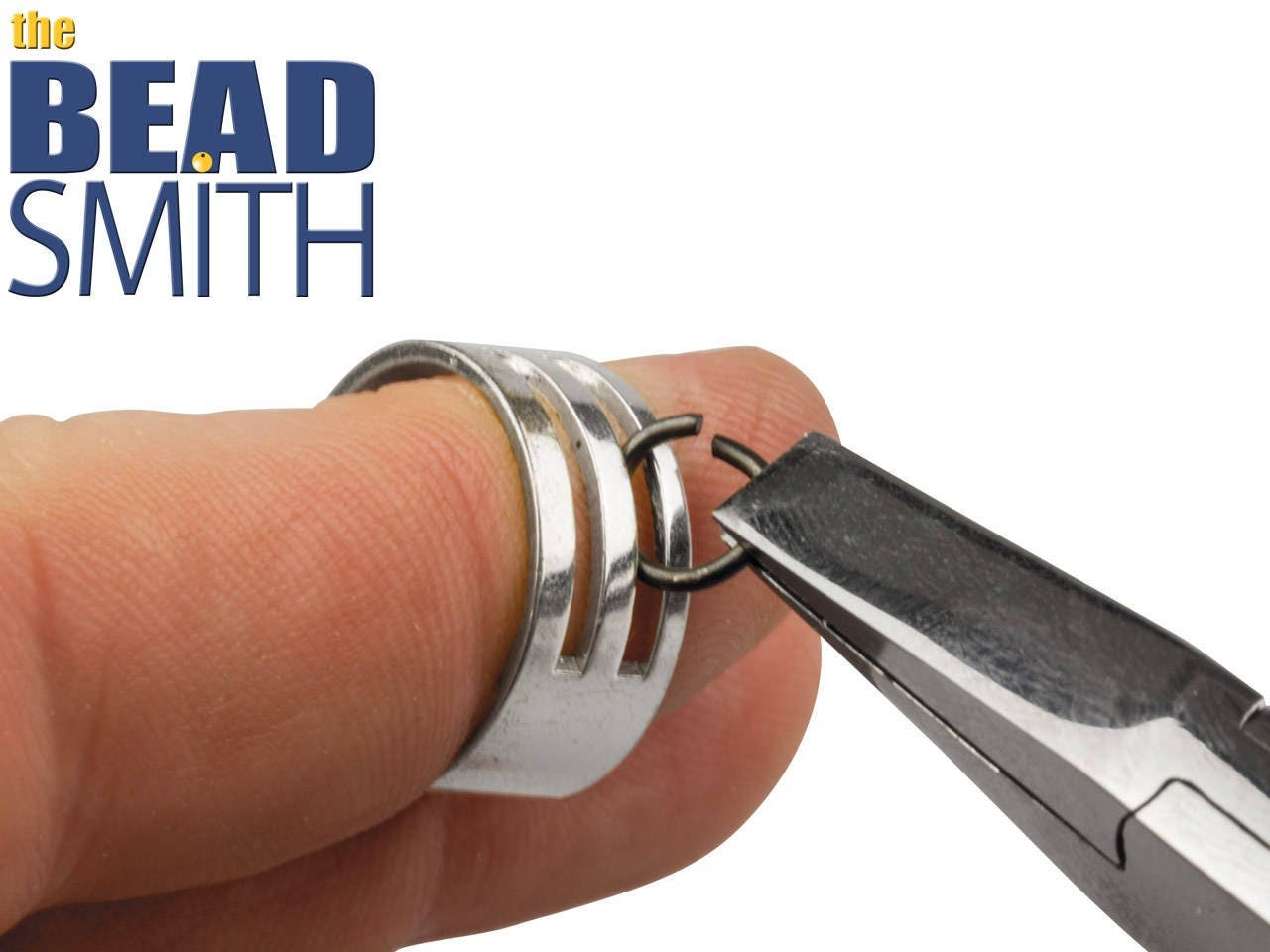 Beadsmith Jump Ring Opener: Steel Crafting Tool - 16mm Diameter, Twist Open Slots, Durable Jewelry Gadget