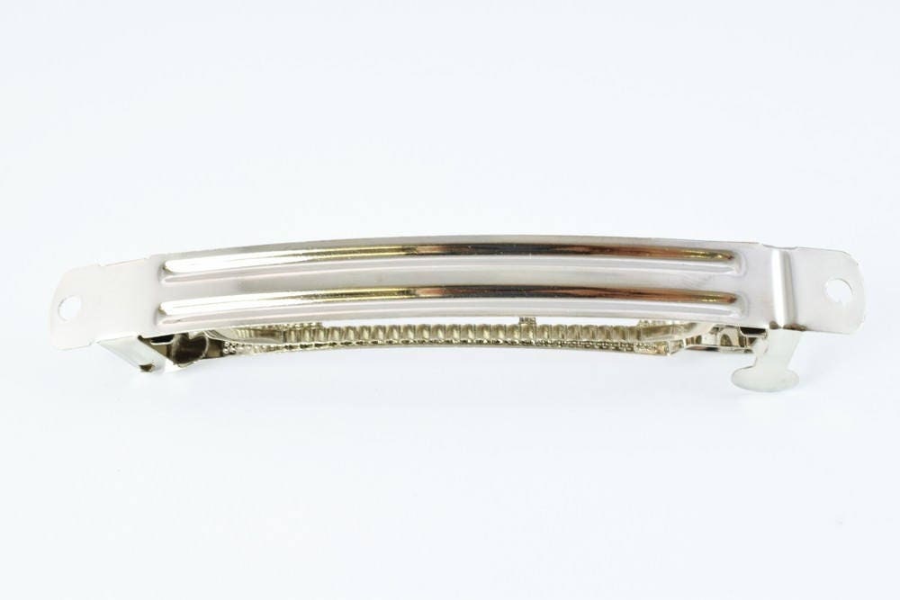 12 PCs Silver Hair Clips Metal Long Snap Hair Pins Barrette Clips Length 2.5, 2.75 ,3 inches,Hair Accessories,Wedding hair...