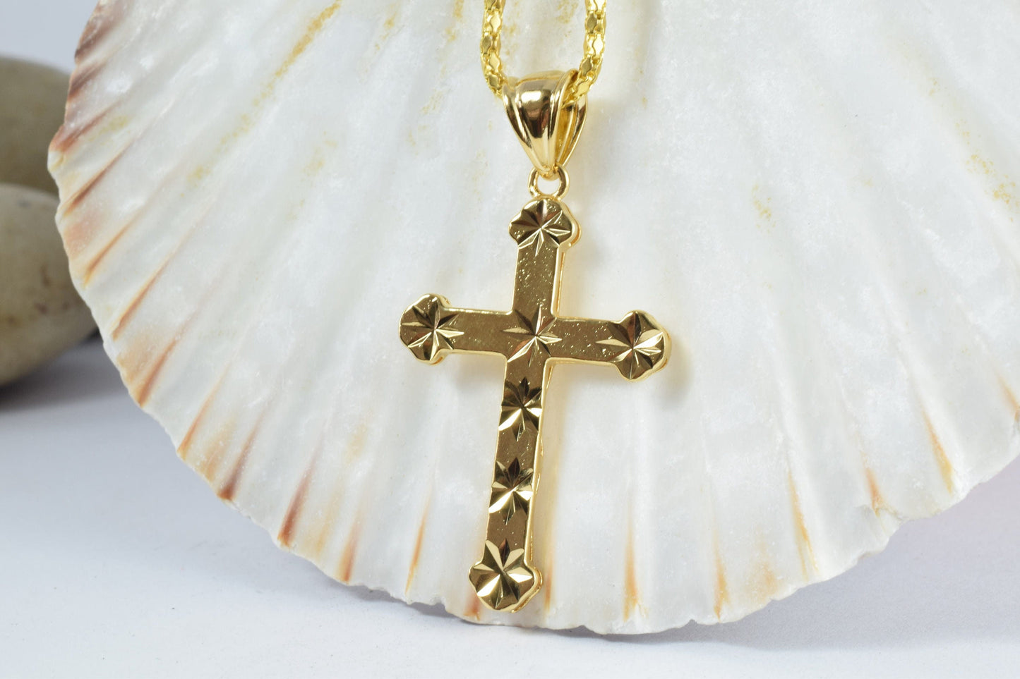 Gold Filled EP Decorative 18KT Crosses, Cross Pendant, Orthodox African Finding, Jewelry Christian Traditional, Wholesale...