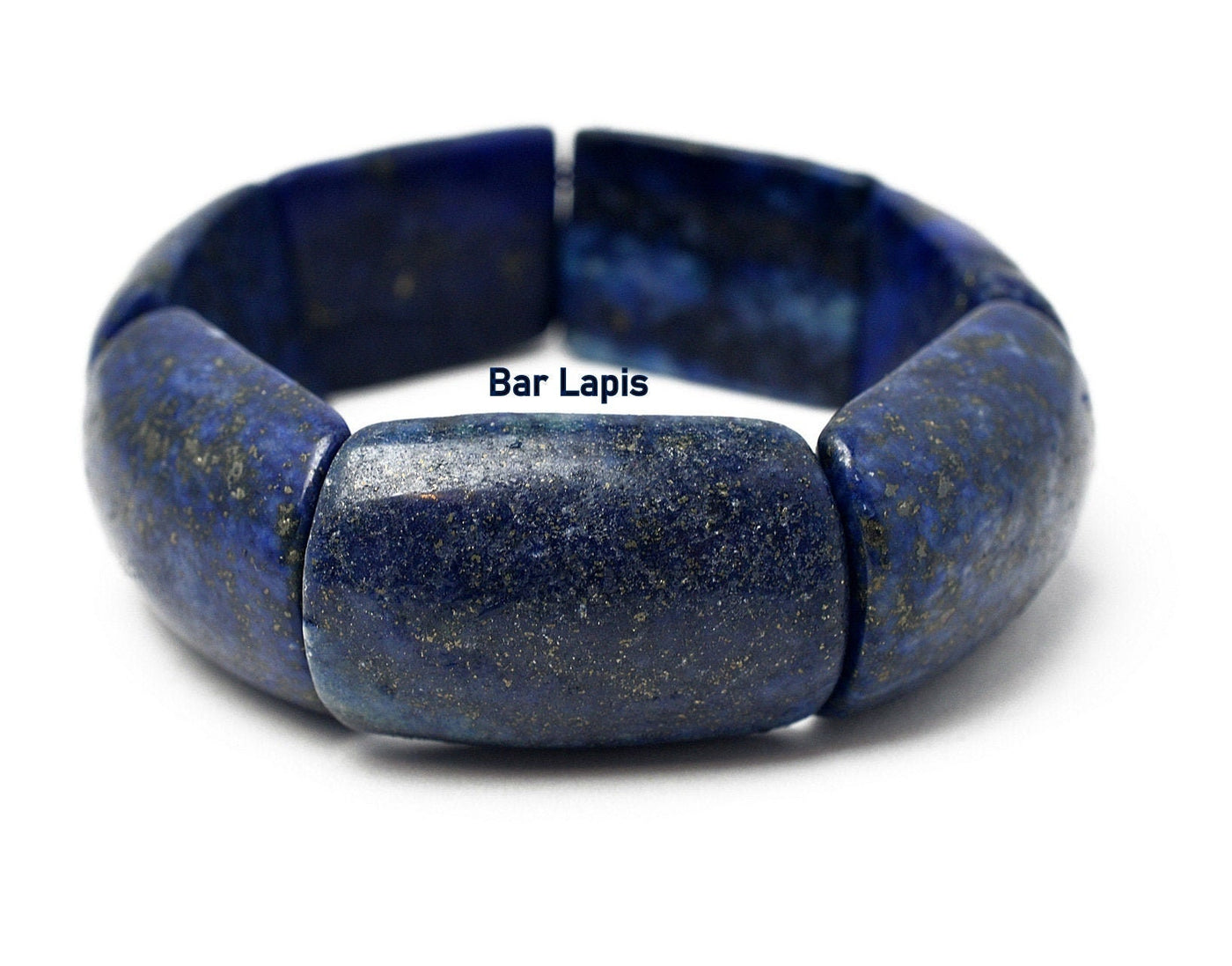 Egyptian Lapis Lazuli Gemstone Bracelet Findings For Jewelry Making 70mm Round jewelry making supplies - detail image 3