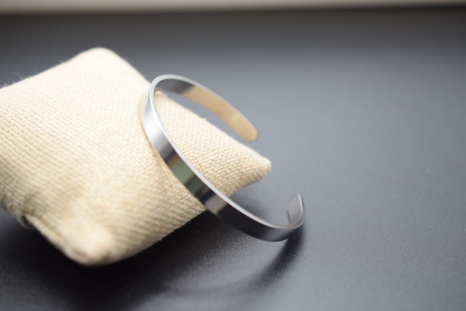 Gold Stainless Steel Bracelet Cuff: Adjustable Minimalist Design, Polished Luxury Finish | 6mm Width, Durable, Comfortable Fit