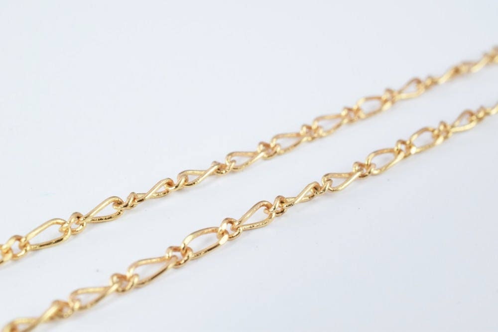 18K gold filled EP tarnish resistant Chain 17.25" Inch CG177 jewelry making supplies - detail image 7