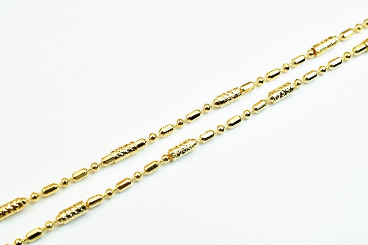 18K Pinky Gold Chain: Delicate 2mm Width - , Tarnish Resistant, Water Resistant Finish for Jewelry