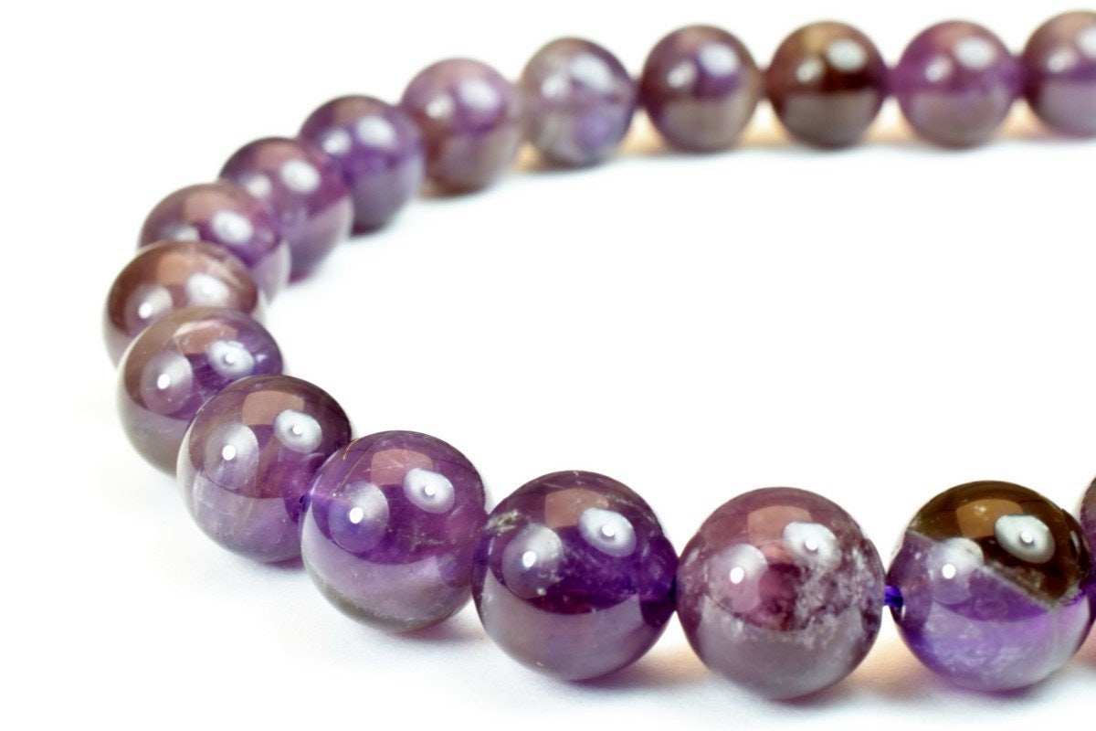 10mm Amethyst Round Gemstone Beads Plain for Jewelry Making Sold by 15.5 inch String,Amethyst Jewelry,Amethyst stones jewe...