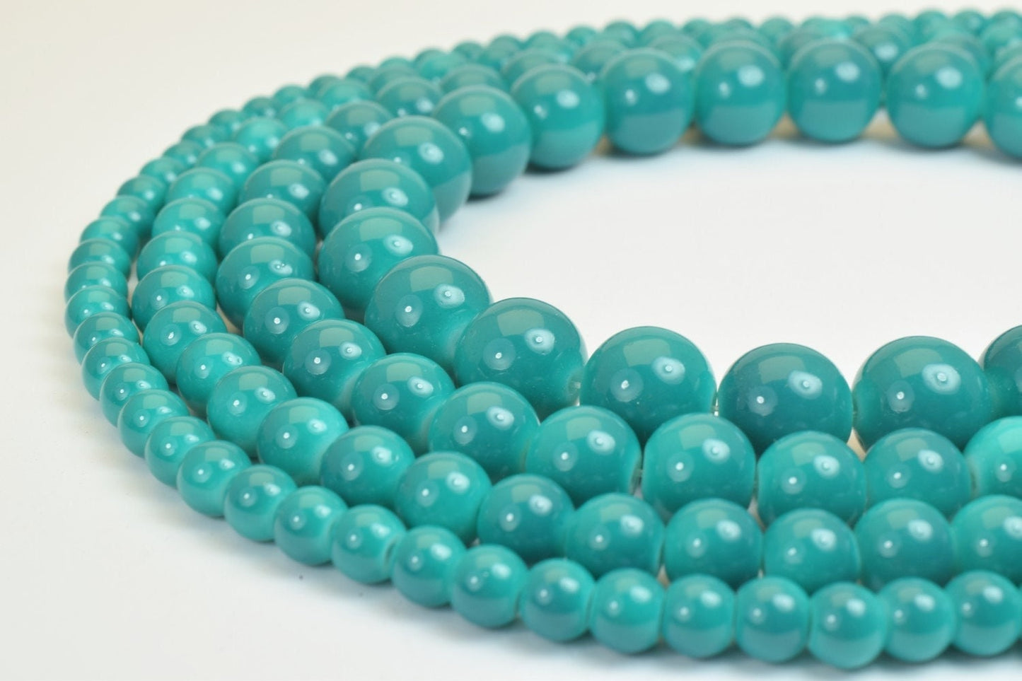 Glass Beads Round 6mm/8mm/10mm/12mm Shine Round Beads For Jewelry Making Item# AF jewelry making supplies - detail image 7