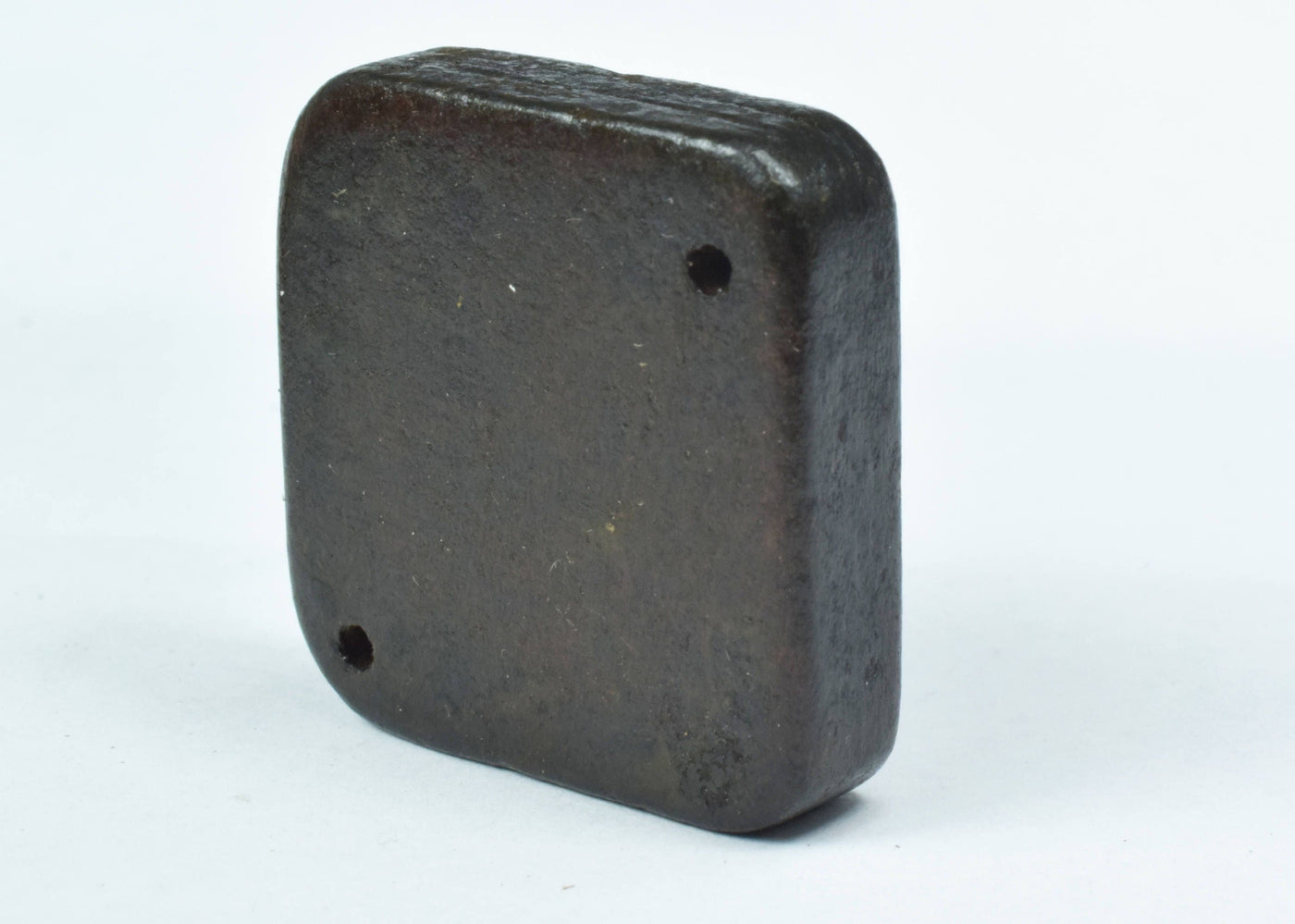 30 mm Square Two Hole Dark Wood Brown Wood Beads,Wooden Beading Tools, Large Dark Natural Wood Beads, Macrame Beads,Wooden...