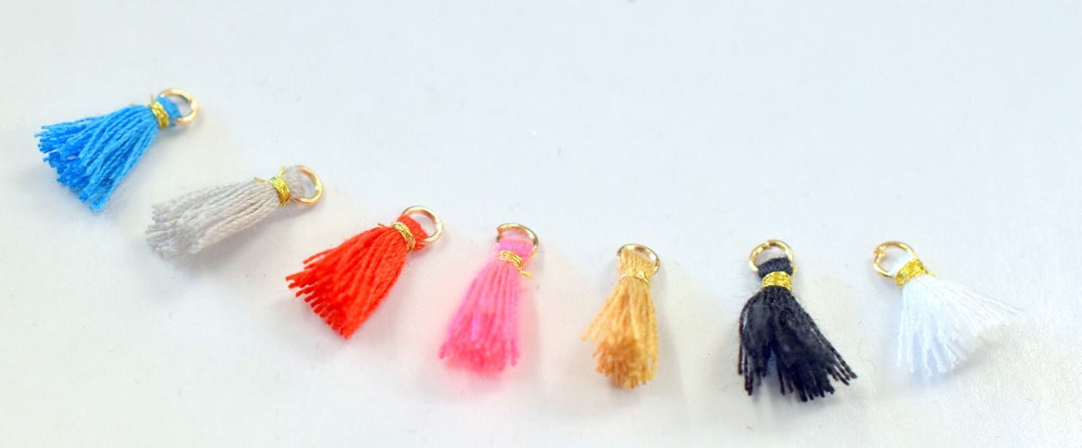 12mm Tassel DIY Projects jewelry tassel, Handmade NylonThread Tassel/Craft Tassel/Tassel Pendant For Jewelry Making jewelr...