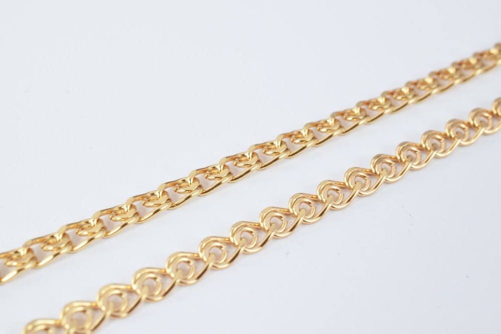 18K gold filled EP tarnish resistant Chain 19" Inch CG179 jewelry making supplies
