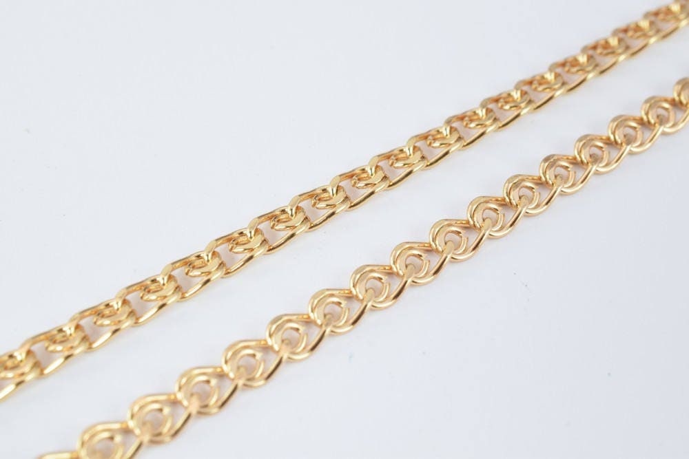 18K gold filled EP tarnish resistant Chain 19" Inch CG179 jewelry making supplies - detail image 8