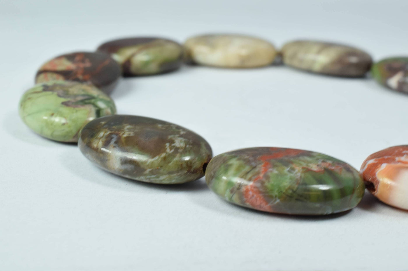 16x23mm Oval Rainbow Jasper Gemstone Beads, Jewelry Beading,Jewelry Design,rainbow jasper,Jasper,beads,raw stone,stone bea...