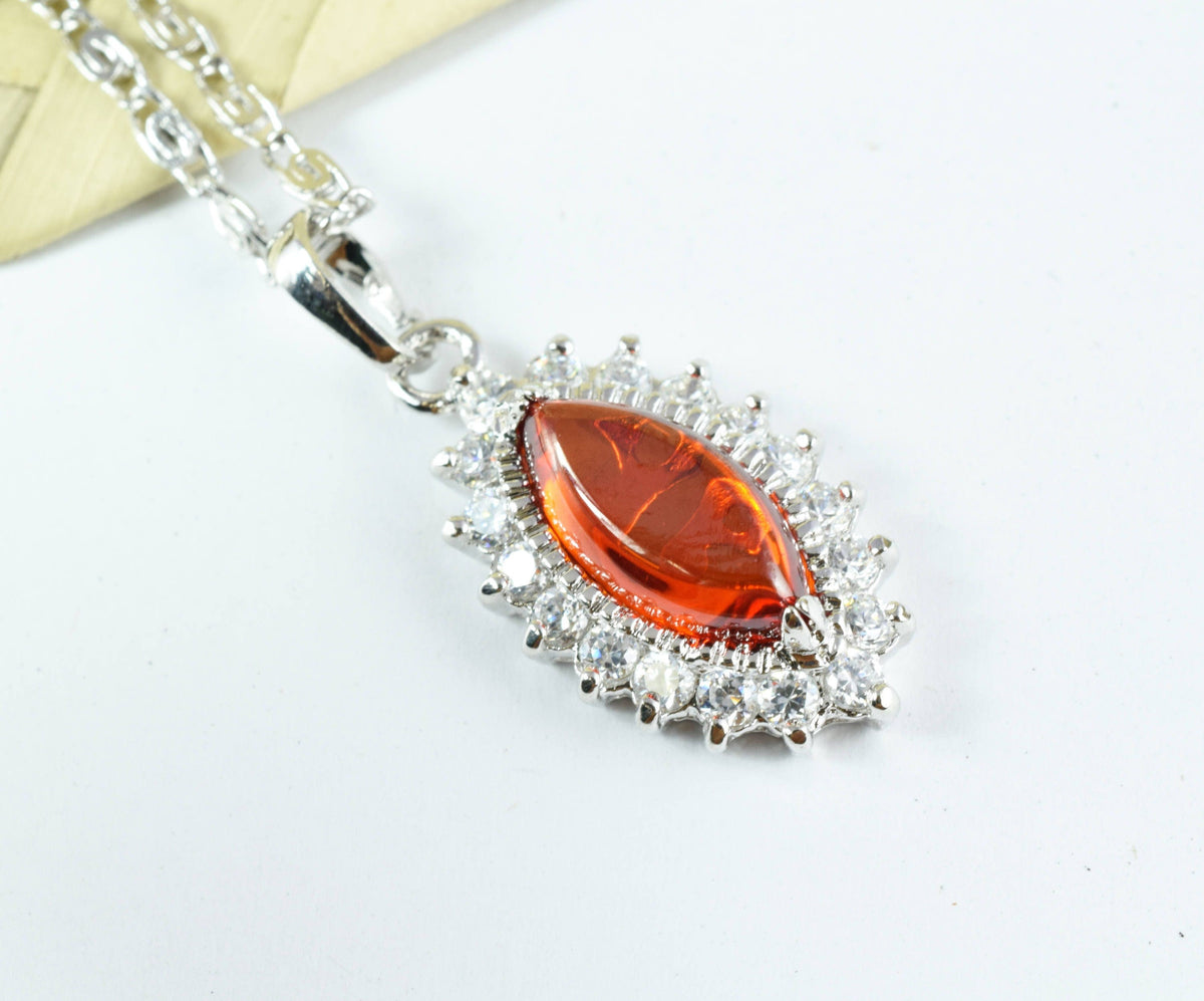 White Gold Filled Look, Rhodium Pendants With CZ Cubic Zirconia  RP24, RP43, RP58, RP59 jewelry making supplies - detail i...