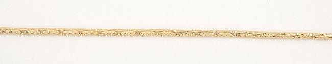 18K Pink Gold Filled Alternative Chain - Jewelry Making Supply Necklace - 17 Inch Length, Thickened 2mm, Metal, Durable Finish