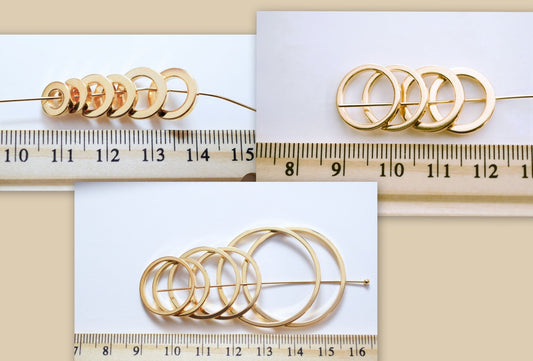Gold Filled Alternative Square Jump Rings: Modern Geometric Style - EP , Closed Wire, Jewelry Supplies for Repairs and DIY